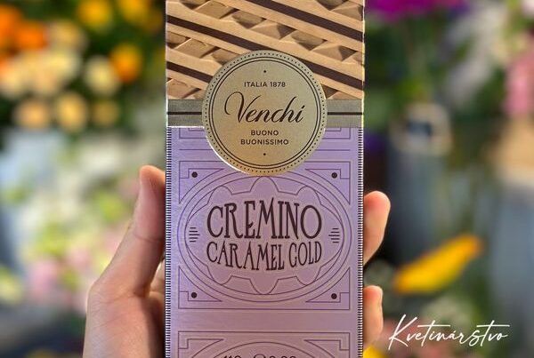 Venchi Cremino Caramel Gold | Karamelovo-mandľový nugát, 110 g